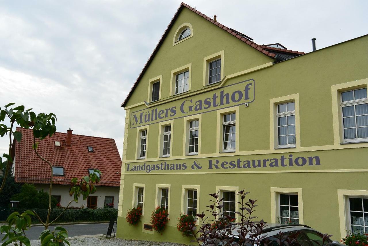 Landgasthaus Muellers Gasthof Radeberg Exterior photo